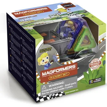 Stavebnice Magformers Magformers R/C Motokáry 13 ks