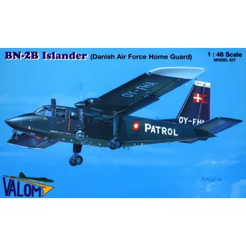 Plastikový model Valom 1/48 Britten-Norman BN-2B Islander (Danish AFHG)