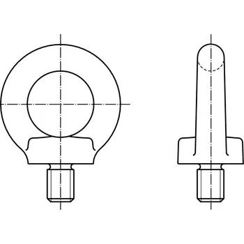 Šroub PROFISTYL DIN 580 Šroub závěsný C15 pozink Varianta: DIN 580 šroub závěsný C15 ZnB M14