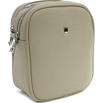 Kabelka Světle hnědá trendy crossbody dámská kabelka Madie