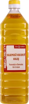 Rostlinný olej BioNebio slunečnicový olej BIO 1 l