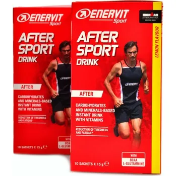 Nápoj pro sportovce Enervit Enervit after sport drink R1 2 x 150 g citron
