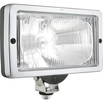 Auto-moto Svítilna dálková prostá s chromovaným rámečkem