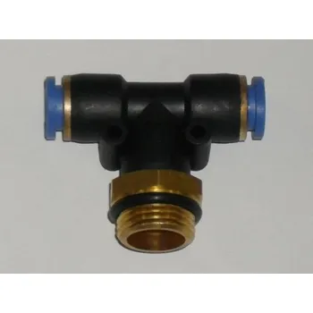 Spojovací materiál motoru Rychlospojka plast tečko střed 3/8 - 8