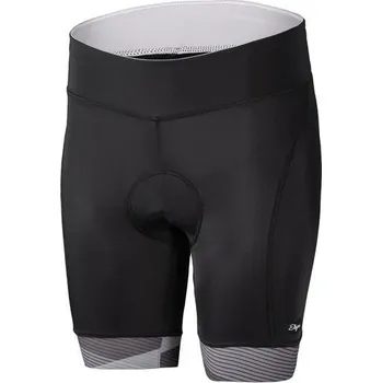 Cyklistické oblečení Dámské cyklistické kalhoty Etape Livia , černá/bílá Velikost: XL