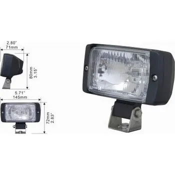 Osvětlení automobilu Halogen přídavná světla dálková, homologace