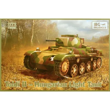Plastikový model IBG 1/72 Toldi II - Hungarian Light Tank
