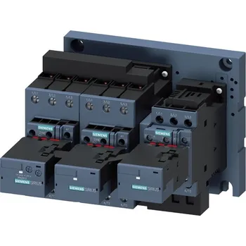 Stykač 3RA2436-8XF32-1NB3 kombinace hvězda-trojúhelník AC3: 45kW/400V AC/DC 20-33V, 3 NO + 3 NC, Siemens