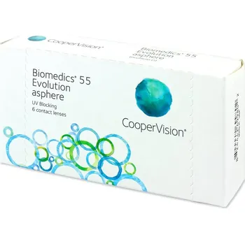 Kontaktní čočky Biomedics 55 Evolution (6 čoček)