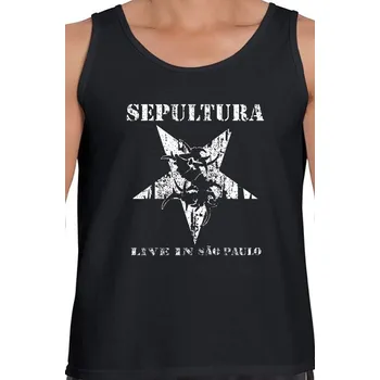 Pánské tílko tílko Sepultura - Live In Sao Paulo