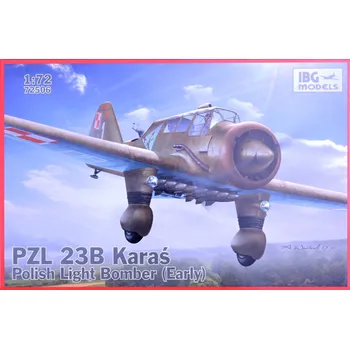 Plastikový model IBG 1/72 PZL.23B Karas - Polish Light Bomber (early)