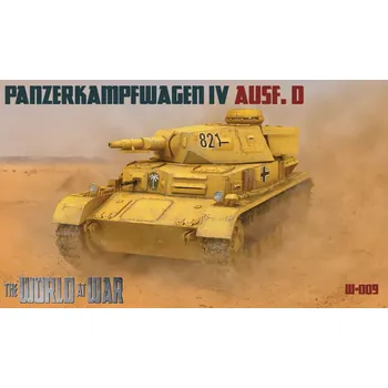 Plastikový model IBG 1/72 Panzerkampfwagen IV Ausf.D (World At War)