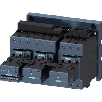 Stykač 3RA2437-8XE32-1NB3 kombinace hvězda-trojúhelník s rozhraním I/O-Link AC3: 55kW/400V AC/DC 20-33V, 3 NO + 3 NC, Siemens