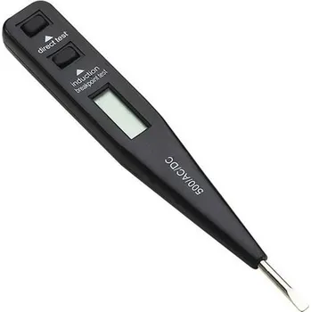 Zkoušečka Zkoušečka, LCD, C napětí: 12 - 230V