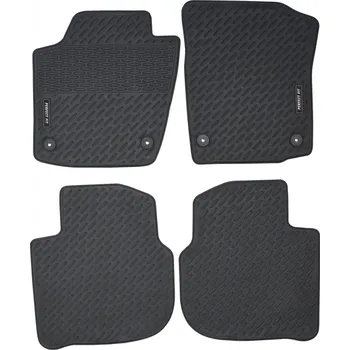 autokoberec Gumové koberce Seat Toledo IV (2012 - 2019) s kulatou fixací - PERFECT FIT -
