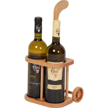 Stojan na víno Golfový vozík na 2 lahve vína 554