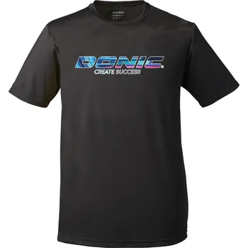 Tričko DONIC Promo černé černá XXL