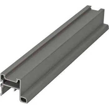 Stavební profil SALU systém S65, svislý úchytkový profil S24, 2700 mm, hliník stříbrný elox