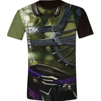 Pánské tričko Avengers Pánské tričko Marvel - Thor Ragnarok Hulk Zelené S