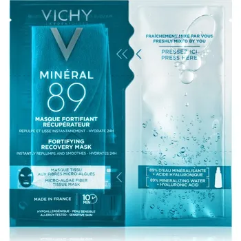 Pleťová maska Vichy Minéral 89 Hyaluron Booster maska 29 g