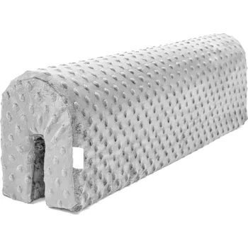 ELIS DESIGN Chránič na postel pěnový - 80 cm barva: světle šedá, Délka: 80 cm
