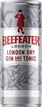 Míchaný nápoj Beefeater Gin & Tonic 4,9 % 0,25 l