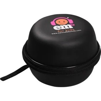 Chránič sluchu Em's 4 Kids Em's 4 Bubs pouzdro na sluchátka Em's4Kids pouzdro černé