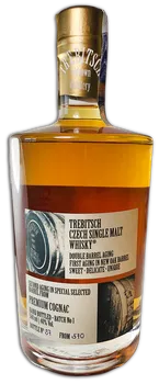 Whisky Trebitsch Czech Single Malt Whisky Premium Cognac 40 % 0,5 l