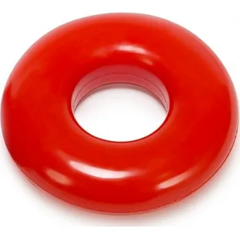 Erekční kroužek Oxballs Do-Nut 2 červený, elastický kroužek na penis