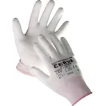 CERVA Bunting Evolution rukavice PU dlaň bílé