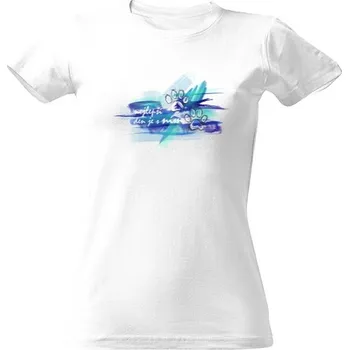 Dámské tričko Tričko s potiskem Nejlepší den je s ním dámské