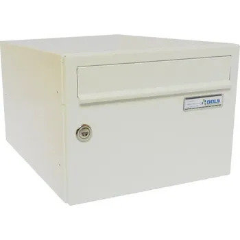 Železářství Poštovní schránka B-21 - na stěnu - lakovaná - RAL 9016 MAT. - BÍLÁ