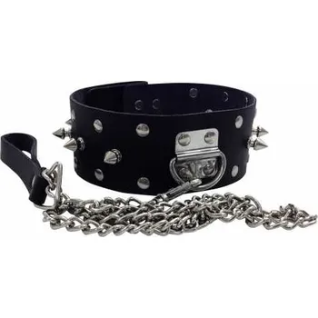 BDSM obojek obojek s vodítkem hroty Fetisch Slave
