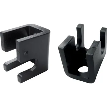 Plot Příchytka PVC panelu PILOFOR SUPER ke konstrukci branky a brány, černá