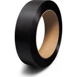 UNIPACK Polypropylenová páska - 12 x 0.5 mm, 3000 m, až 150 kg v tahu Vázací páska: PP, rozměr 12x0.50mm, černá, pevnost 1500N, návin 3 km