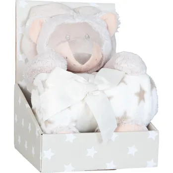 plyšák Plyšový lvíček s plédem - 75*100cm