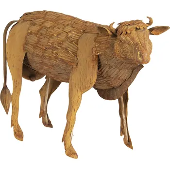 Bytová dekorace Kovová dekorace kráva - 42*18*35 cm