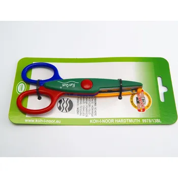 Kancelářské nůžky Dětské nůžky pro ozdobné stříhání "cik-cak"