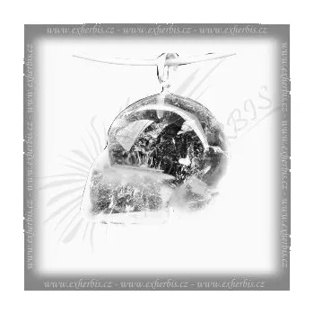 Souprava šperků Salts Přívěšek křišťálová lebka 2-3 cm BL02669