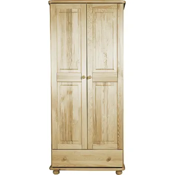 Šatní skříň Via-nábytek Skříň 2DS borovice Povrchová úprava: Moření odstín olše