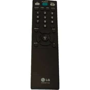 Dálkový ovladač LG AKB33871403 náhradní dálkový ovladač jiného vzhledu.