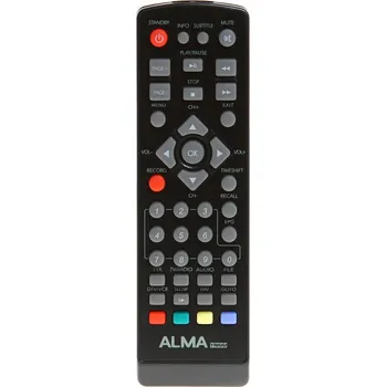 Dálkový ovladač Alma T1600, T1700 náhradní dálkový ovladač jiného vzhledu.