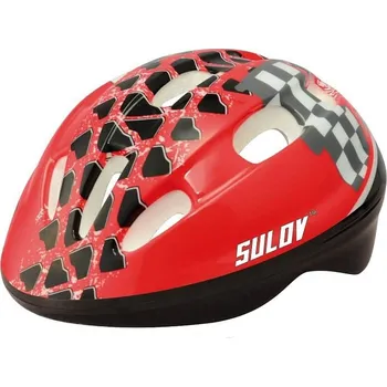 Cyklistická přilba Sulov® Dětská cyklo helma SULOV® JUNIOR, červená Helma velikost: S