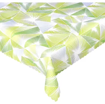 Stolování Ubrus s nešpinivou úpravou, Třpyt, zelený