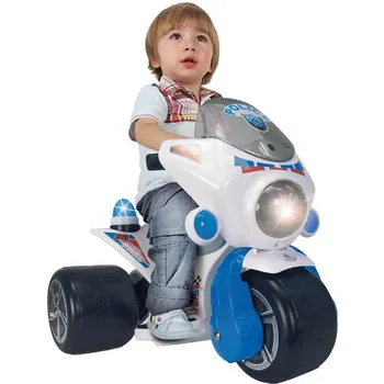 Dětské elektrovozidlo Injusa Trike Police 6 V modrá