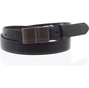 Módní doplněk Pánský kožený opasek Valér černý vel. 105