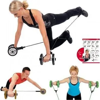 Gymstick Original™ Gymstick Original Power Wheelz + DVD Superstrong (zlatý)