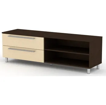 Televizní stolek Vomaks unit, s.r.o. TV stolek MG-4 TV-1 Zvolte barvu:: wenge + javor