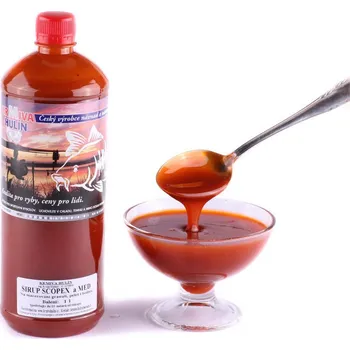 Návnadové aroma Krmiva Hulín Sirup SCOPEX a MED 1 l