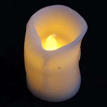 Svíčka LED svíčka válec 7,5x5cm